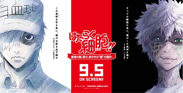 特别上映版「工作细胞」 体内’肠道’大骚动 9月5日上映